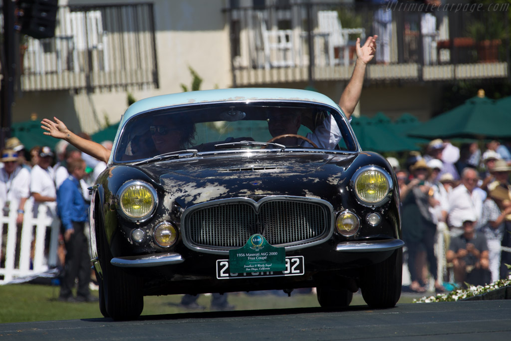 Maserati A6G/54 2000 Frua Coupe - Chassis: 2140 - Entrant: Jonathan & Wendy Segal - 2015 Pebble Beach Concours d'Elegance