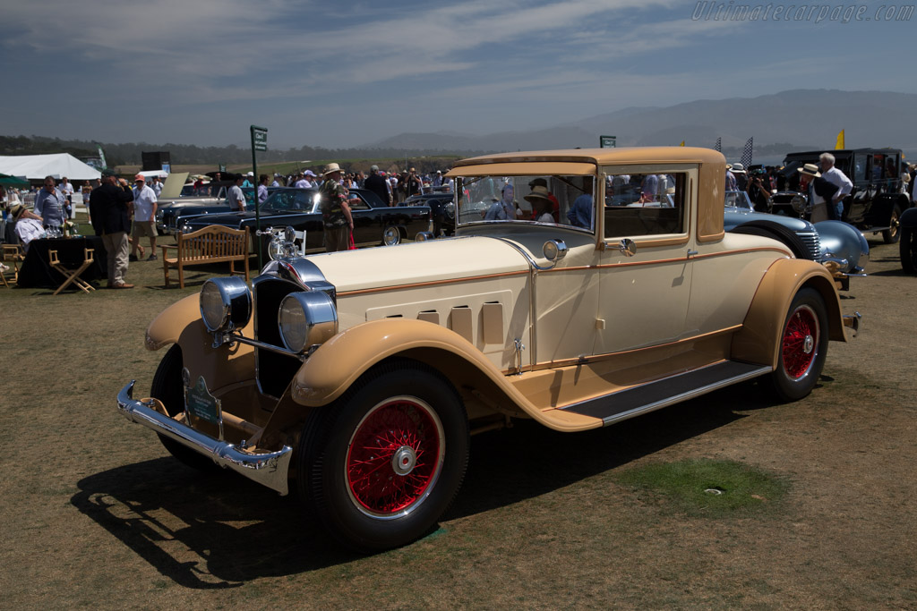 Packard 443 Eight Dietrich Coupe  - Entrant: Michelle & Martin Cousineau - 2015 Pebble Beach Concours d'Elegance
