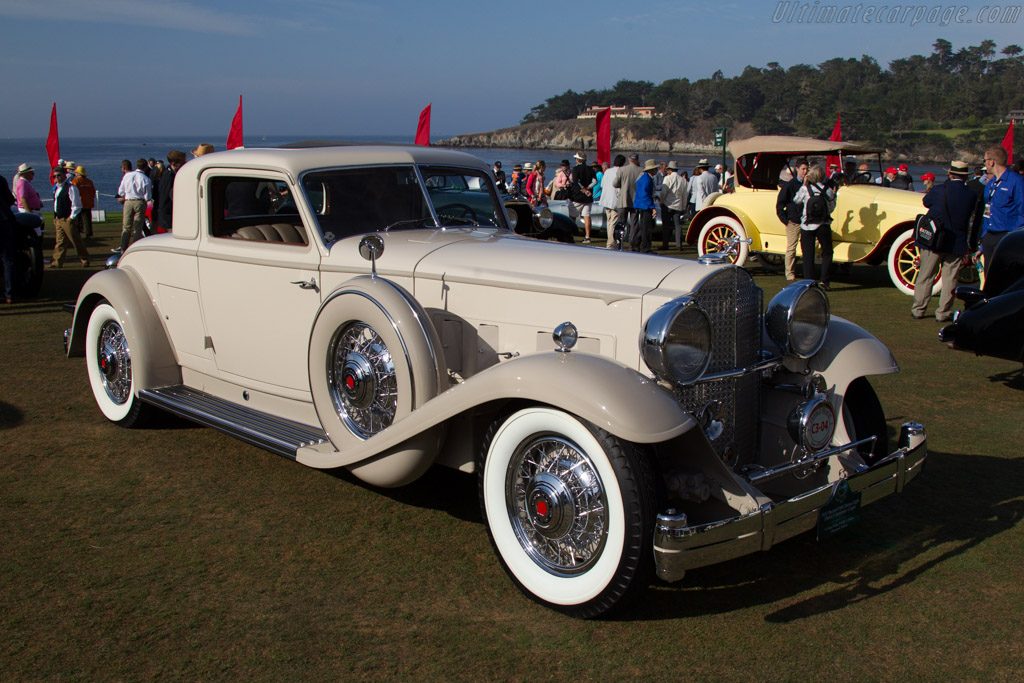 Packard 904 Deluxe Eight Dietrich Stationary Coupe  - Entrant: N. Gene & Sally A. Perkins - 2015 Pebble Beach Concours d'Elegance