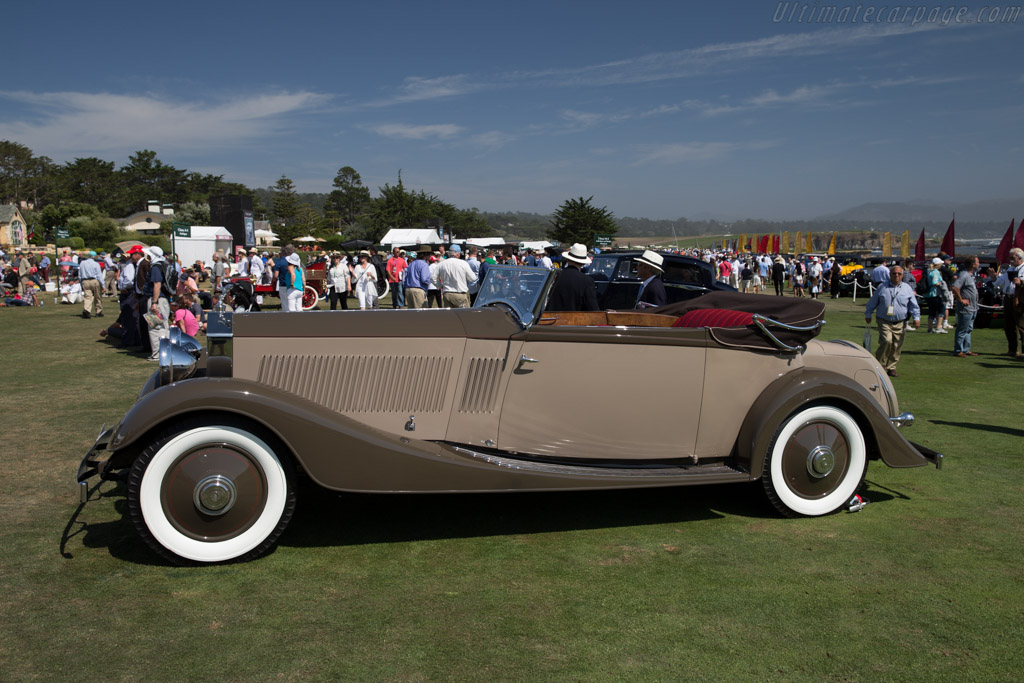 Rolls-Royce Phantom II Continental Kellner 3-Position Cabriolet  - Entrant: Don Williams - 2015 Pebble Beach Concours d'Elegance