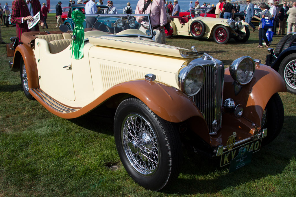 SS 1 Tourer  - Entrant: Colin & Anne Stewart - 2015 Pebble Beach Concours d'Elegance