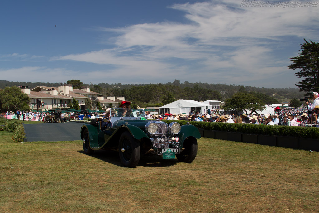 SS 100 Jaguar Roadster  - Entrant: Jaime & Cecilia Muldoon - 2015 Pebble Beach Concours d'Elegance