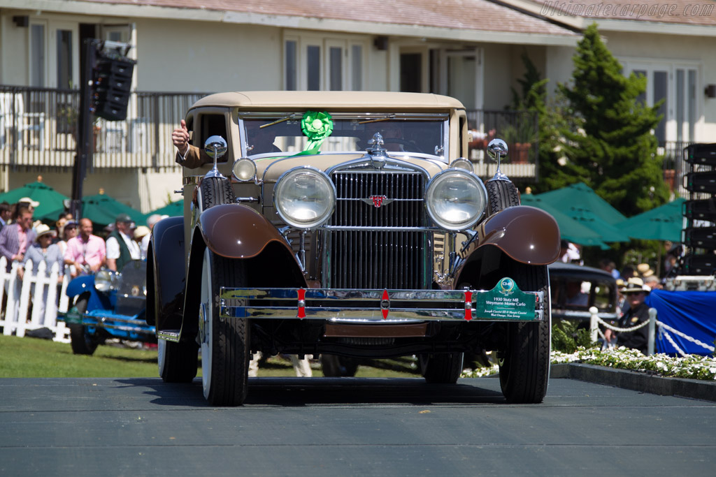 Stutz MB Weymann Monte Carlo  - Entrant: Joseph Casini III & Margie Cassini - 2015 Pebble Beach Concours d'Elegance
