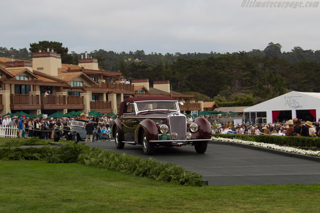 Delage D8-120 Chapron Cabriolet - Chassis: 51760 - Entrant: Merle & Peter Mullin - 2016 Pebble Beach Concours d'Elegance
