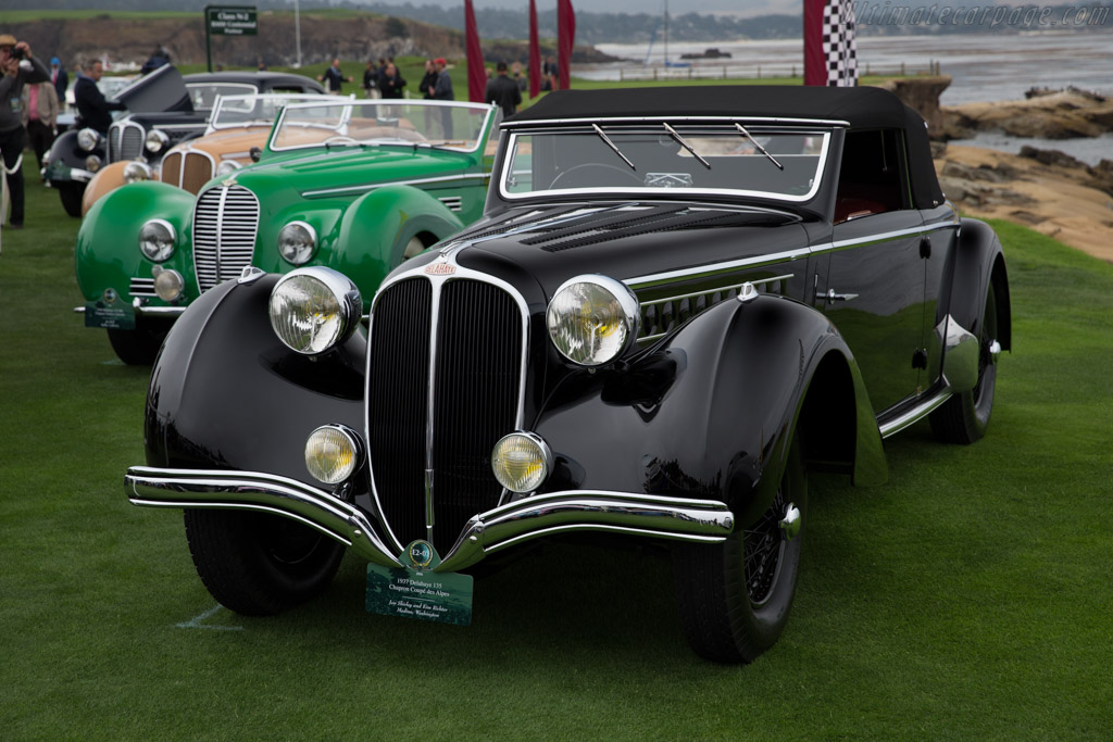 Delahaye 135 Chapron Coupe des Alpes - Chassis: 47545 - Entrant: Jon Shirley & Kim Richter - 2016 Pebble Beach Concours d'Elegance