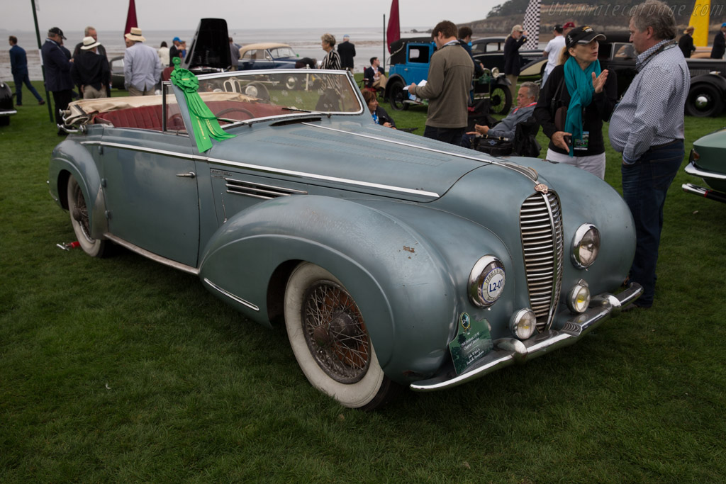 Delahaye 135 M Chapron Cabriolet - Chassis: 801005 - Entrant: John W. Rich Jr. - 2016 Pebble Beach Concours d'Elegance