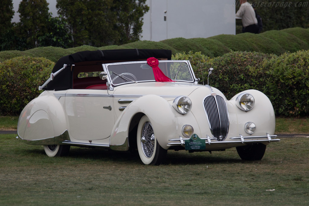 Delahaye 135 M Figoni & Falaschi Cabriolet - Chassis: 800998 - Entrant: Ed & Caroll Windfelder - 2016 Pebble Beach Concours d'Elegance