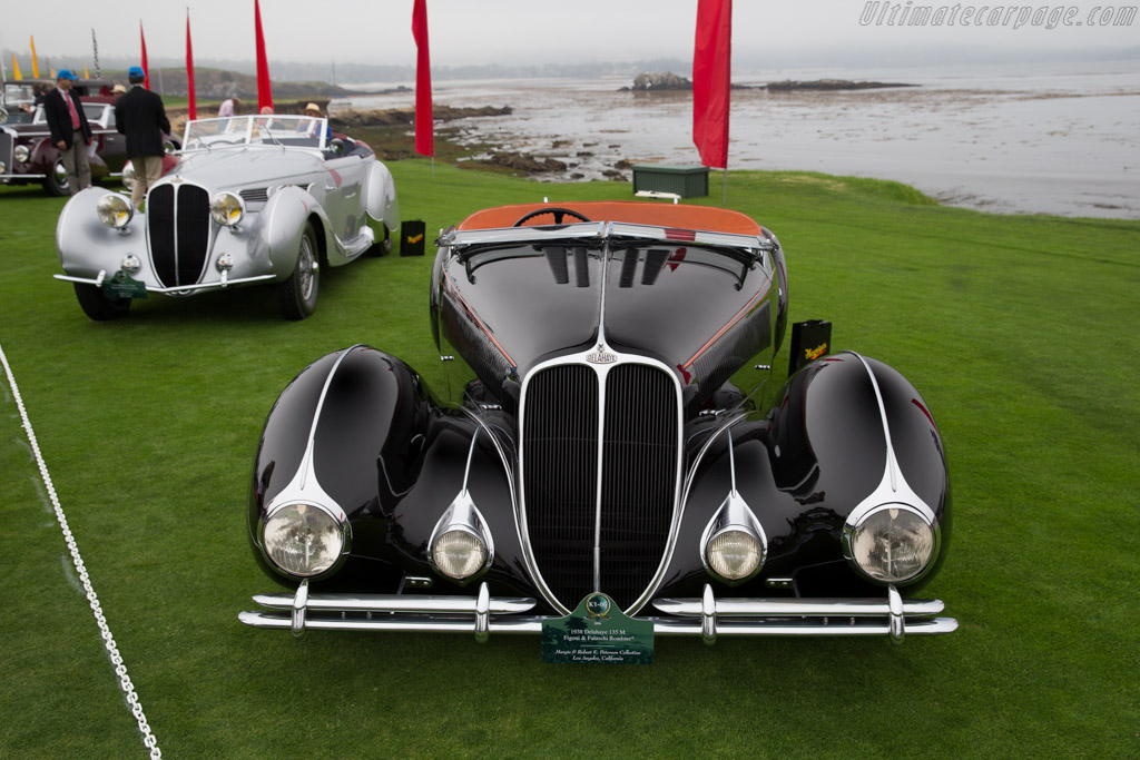 Delahaye 135 M Figoni & Falaschi Roadster - Chassis: 49169 - Entrant: Margie & Robert Peterson - 2016 Pebble Beach Concours d'Elegance
