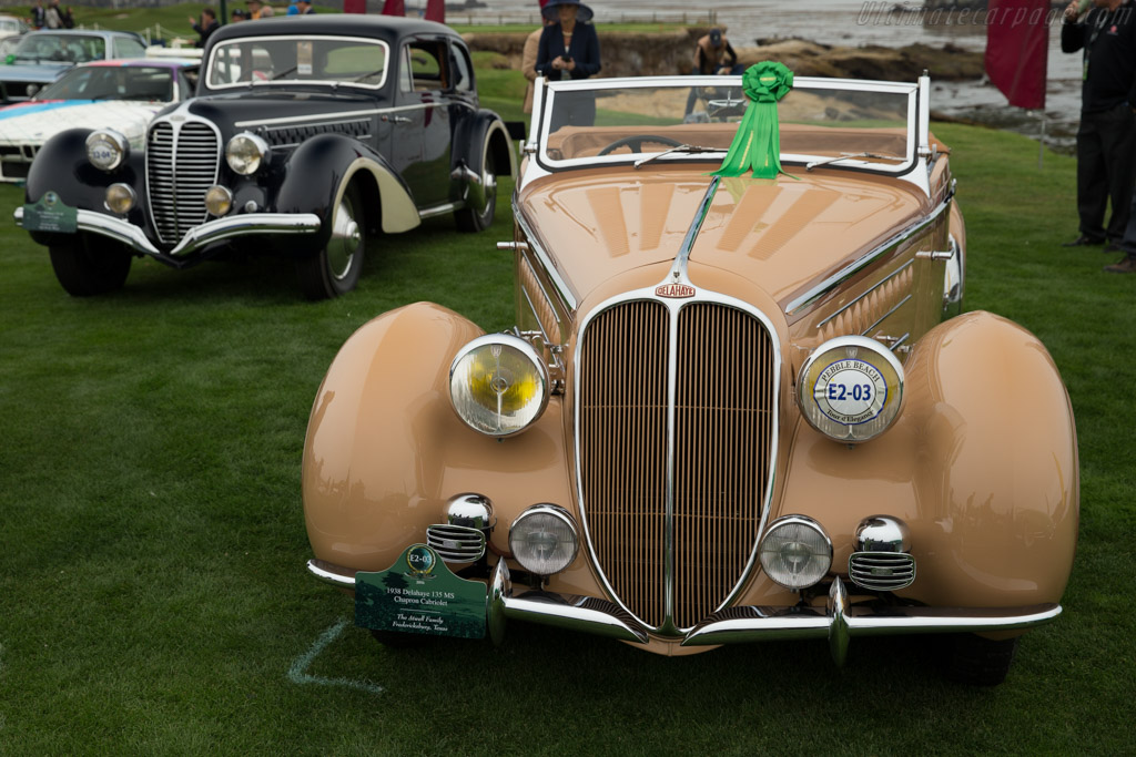 Delahaye 135 MS Chapron Cabriolet  - Entrant: The Atwell Family - 2016 Pebble Beach Concours d'Elegance