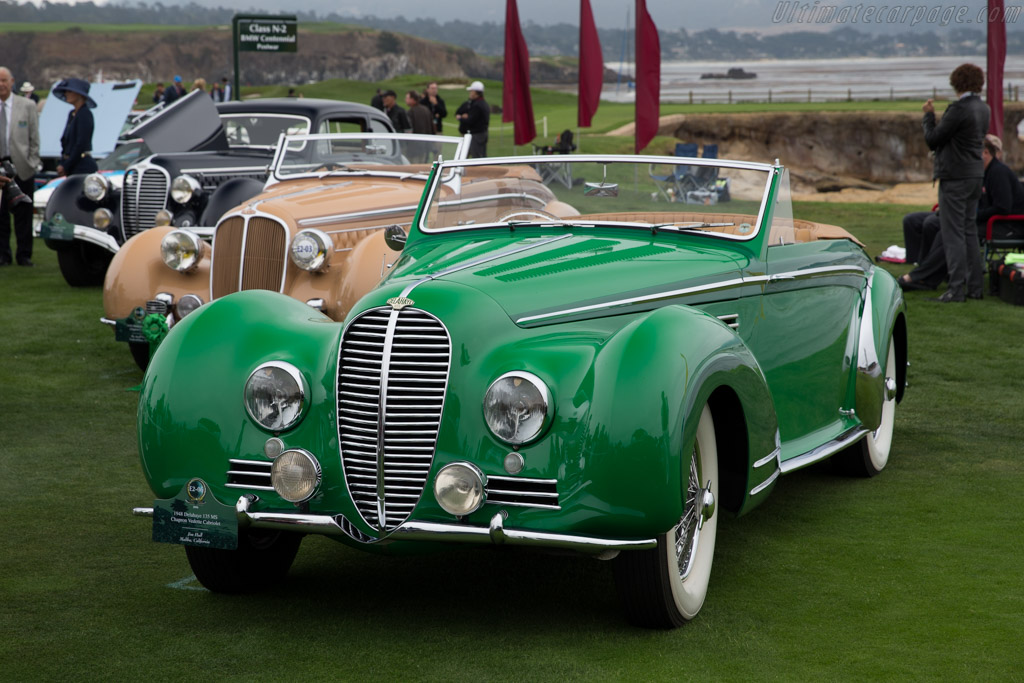 Delahaye 135 MS Chapron Vedette Cabriolet  - Entrant: Jim Hull - 2016 Pebble Beach Concours d'Elegance