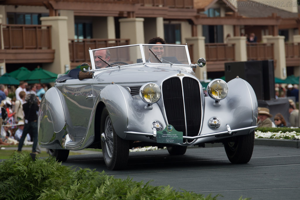 Delahaye 135 MS Figoni & Falaschi Cabriolet - Chassis: 60173 - Entrant: Frédéric Leroux - 2016 Pebble Beach Concours d'Elegance