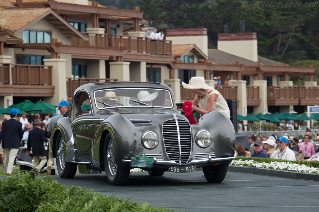 Delahaye 145 Chapron Coupe - Chassis: 48773 - Entrant: Merle & Peter Mullin - 2016 Pebble Beach Concours d'Elegance