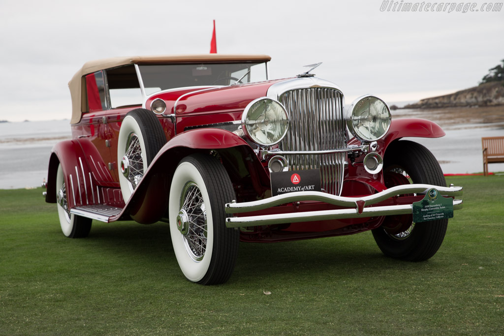 Duesenberg J Murphy Convertible Sedan - Chassis: 2228 J-208 - Entrant: Academy of Art University - 2016 Pebble Beach Concours d'Elegance