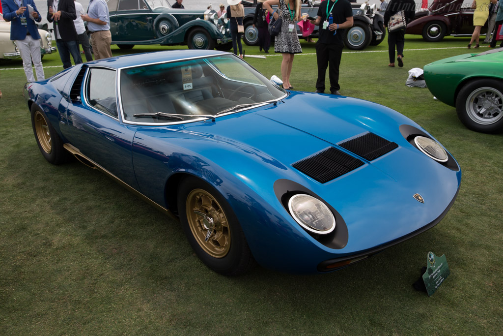 Lamborghini Miura SV Bertone Coupé - Chassis: 4912 - Entrant: Adam Corolla - 2016 Pebble Beach Concours d'Elegance