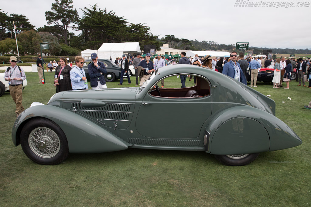 Lancia Astura Aerodinamica Castagna Coupe - Chassis: 30-101 - Entrant: Ton & Maya Meijer - 2016 Pebble Beach Concours d'Elegance