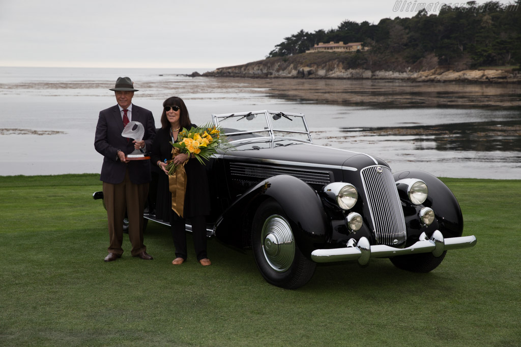 Lancia Astura Pinin Farina Cabriolet - Chassis: 33-3277 - Entrant: Richard Mattei - 2016 Pebble Beach Concours d'Elegance