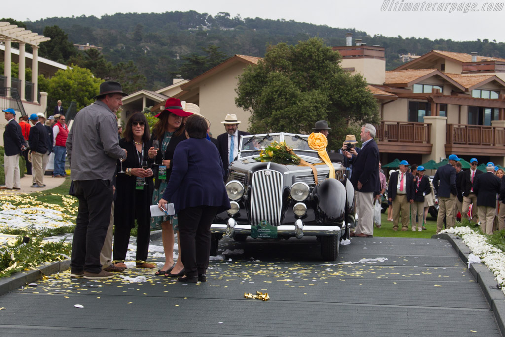 Lancia Astura Pinin Farina Cabriolet - Chassis: 33-3277 - Entrant: Richard Mattei - 2016 Pebble Beach Concours d'Elegance