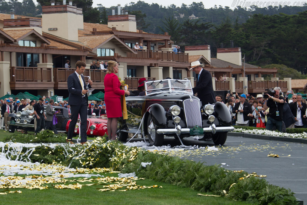Lancia Astura Pinin Farina Cabriolet - Chassis: 33-3277 - Entrant: Richard Mattei - 2016 Pebble Beach Concours d'Elegance