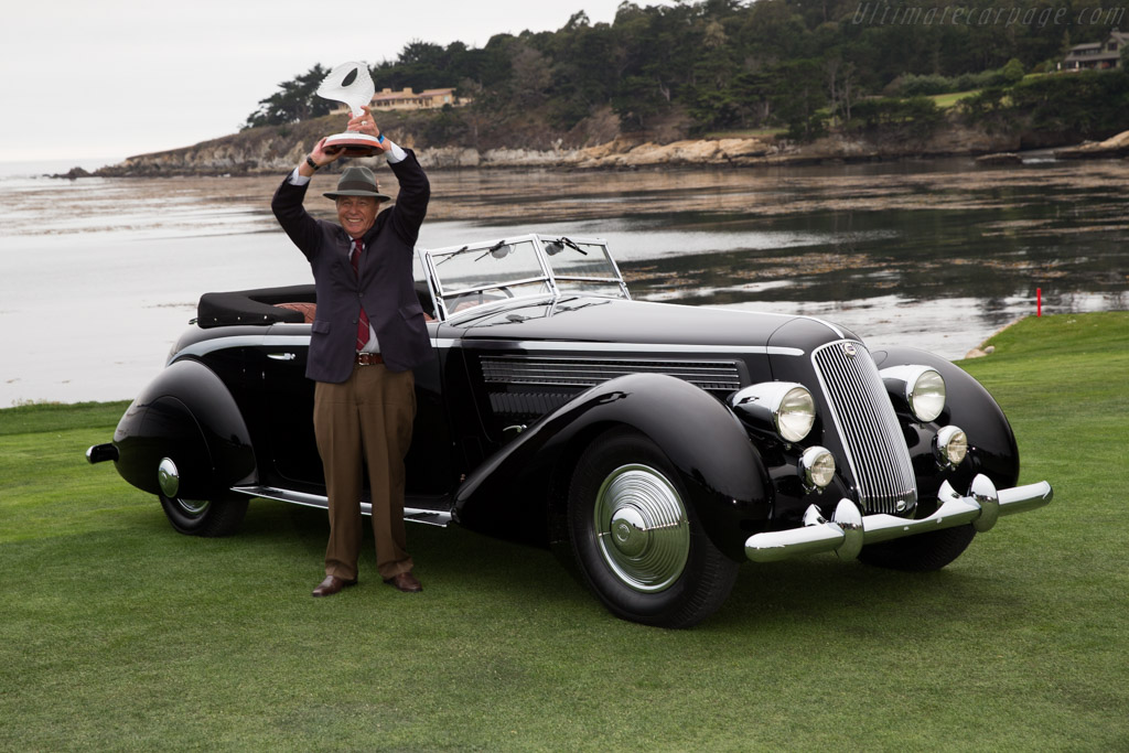 Lancia Astura Pinin Farina Cabriolet - Chassis: 33-3277 - Entrant: Richard Mattei - 2016 Pebble Beach Concours d'Elegance