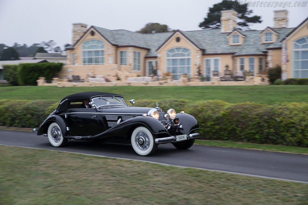 Mercedes-Benz 540 K Cabriolet - Chassis: 154083 - Entrant: Evergreen Historic Automobiles - 2016 Pebble Beach Concours d'Elegance