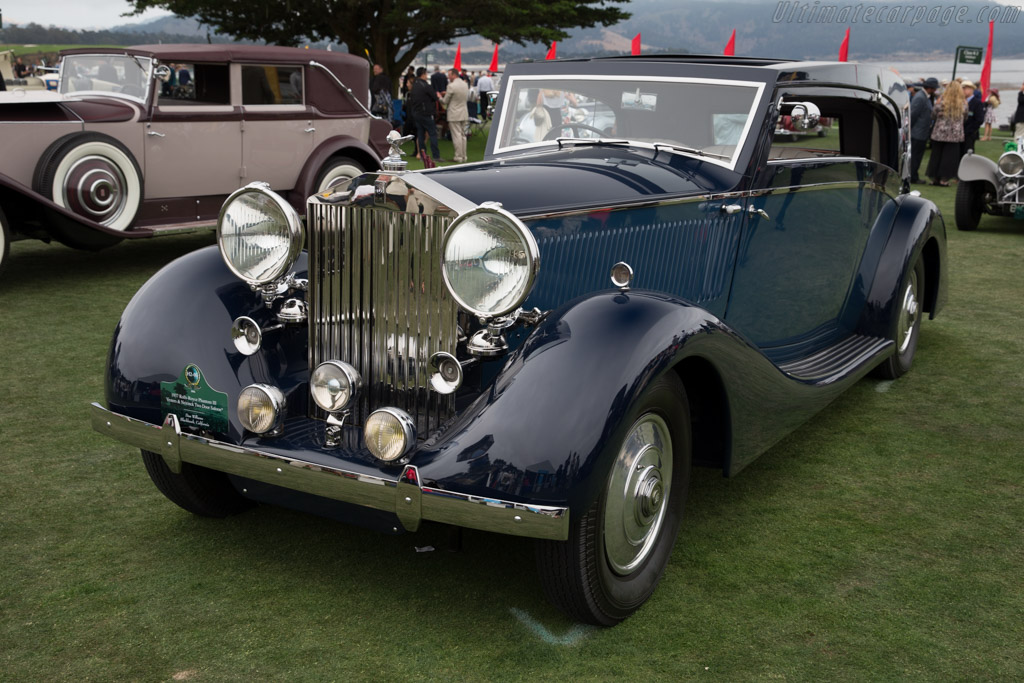 Rolls-Royce Phantom III Vesters & Neirinck Saloon - Chassis: 3CP144 - Entrant: Don Williams - 2016 Pebble Beach Concours d'Elegance