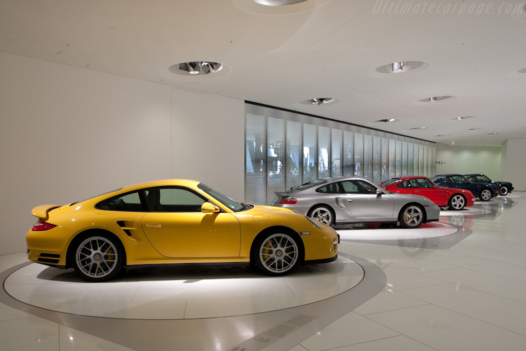 Porsche 911 Turbos   - Porsche Museum Visit