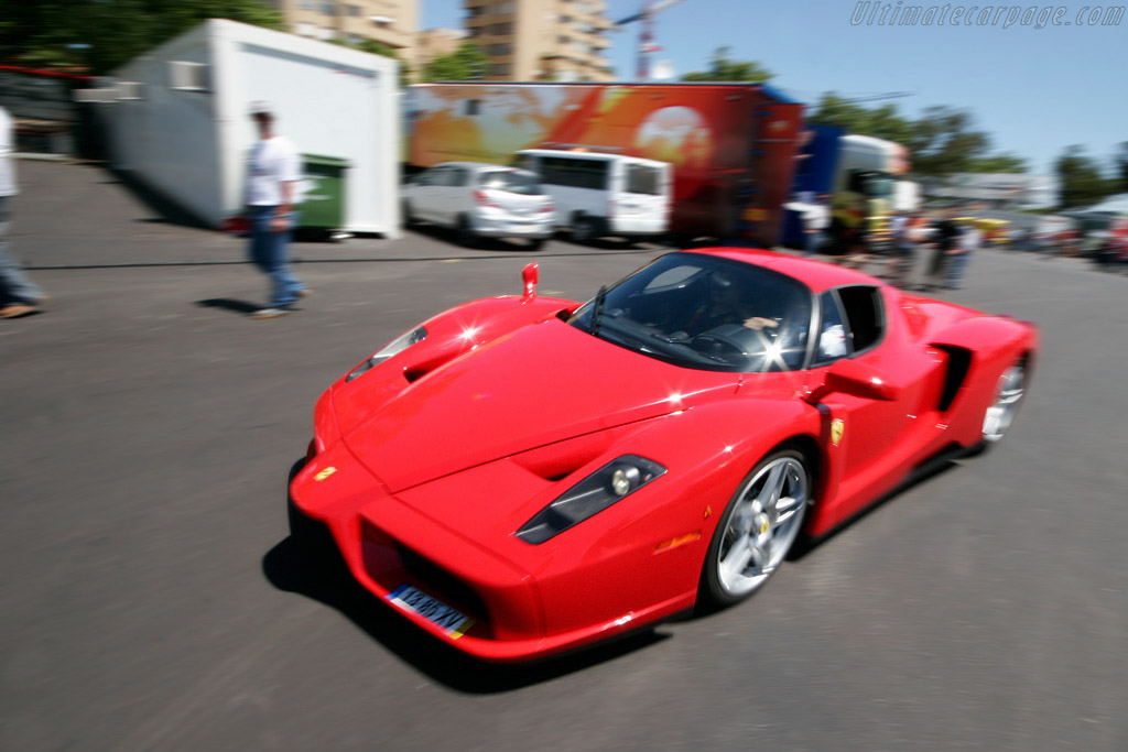 Enzo at Ferrari parade   - 2007 Porto Historic Grand Prix