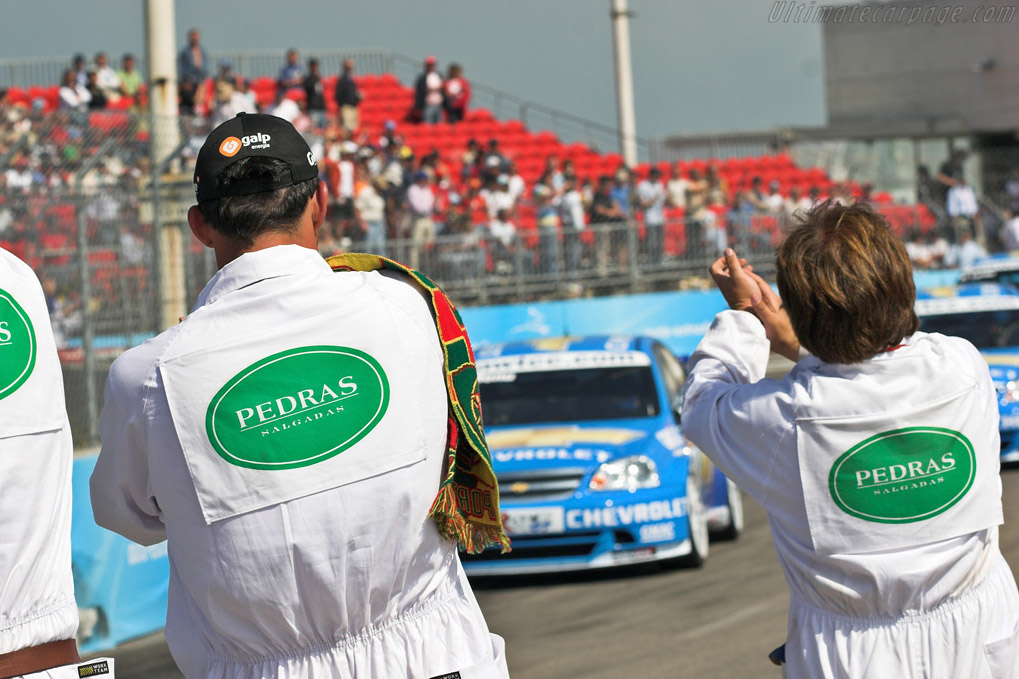 Chevys celebrate   - 2007 WTCC - Circuito da Boavista