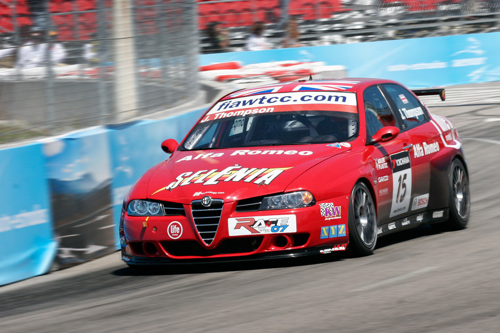 Thompson's beautiful Alfa   - 2007 WTCC - Circuito da Boavista