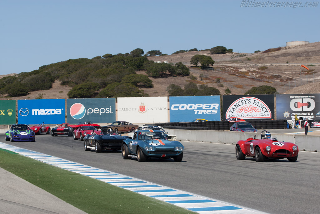 Chevrolet Corvette Grand Sport - Chassis: 004 - Entrant: The Revs Institute for Automotive Research and The Collier Collection - Driver: John Morton - 2013 Monterey Motorsports Reunion