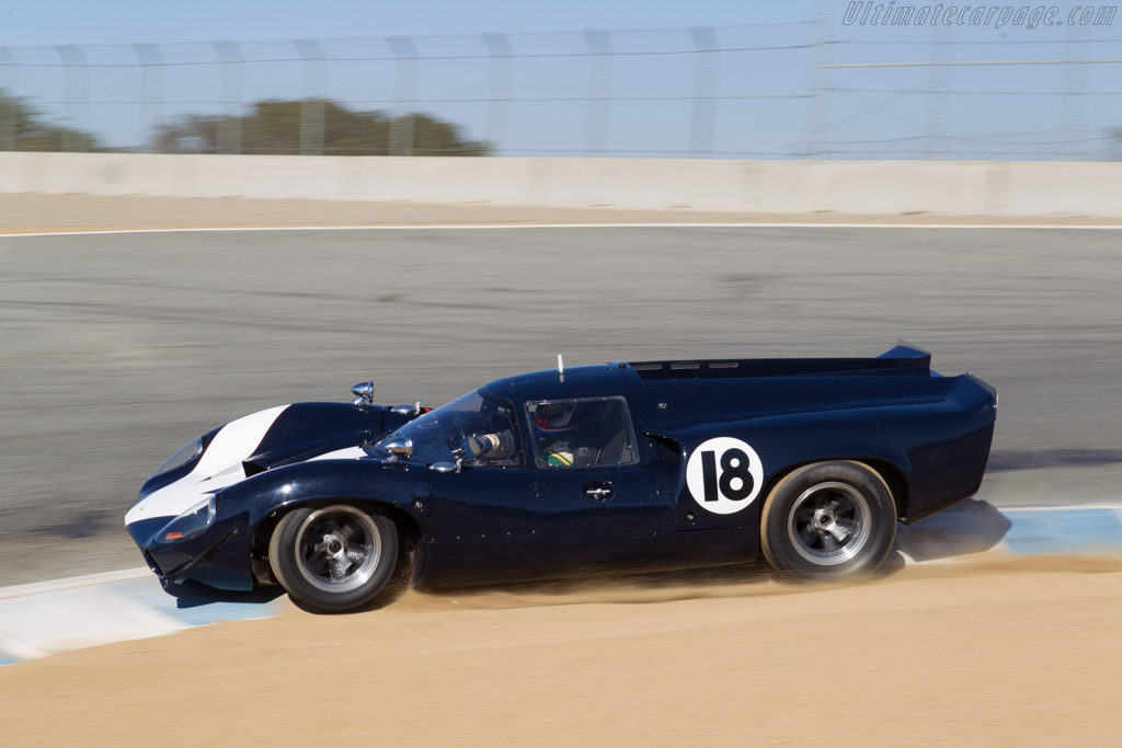 Lola T70 Mk3 Coupe Aston Martin - Chassis: SL73/121A - Driver: James Freeman - 2013 Monterey Motorsports Reunion