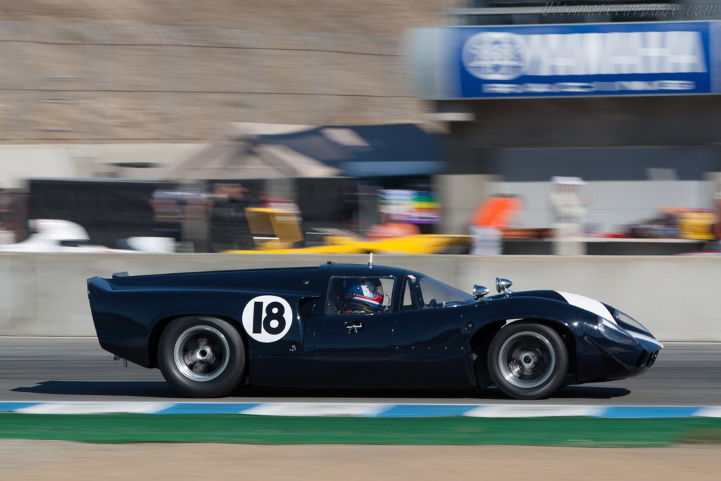 Lola T70 Mk3 Coupe Aston Martin - Chassis: SL73/121A - Driver: James Freeman - 2013 Monterey Motorsports Reunion