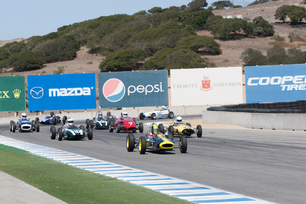 Lotus 27 - Chassis: 27/JM/5 - Driver: Jack Fitzpatrick - 2013 Monterey Motorsports Reunion