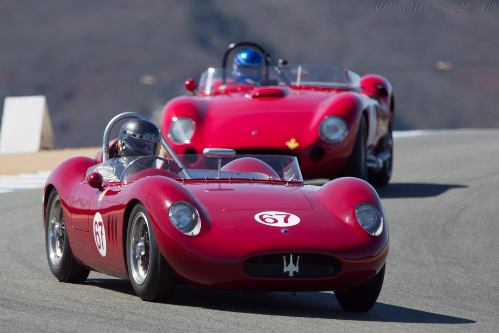 Maserati 200SI - Chassis: 2425 - Driver: Ned Spieker - 2013 Monterey Motorsports Reunion