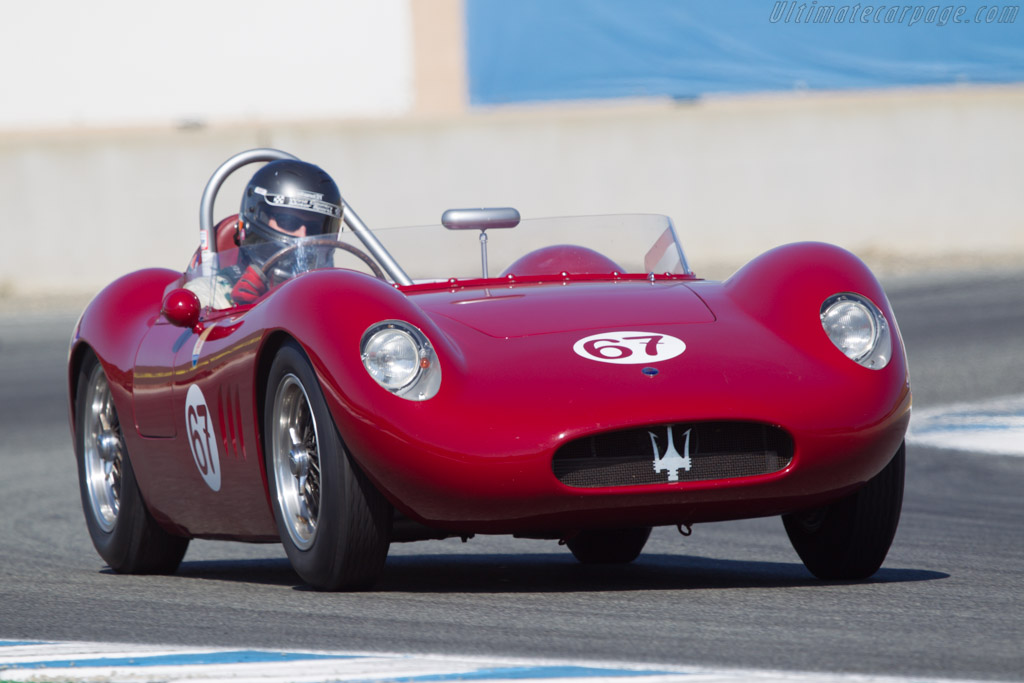 Maserati 200SI - Chassis: 2425 - Driver: Ned Spieker - 2013 Monterey Motorsports Reunion