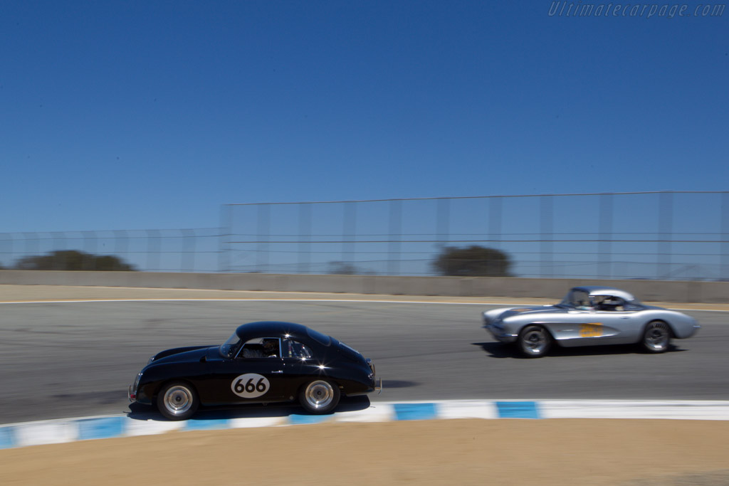 Porsche 356A - Chassis: 55740 - Driver: Edward Hugo - 2013 Monterey Motorsports Reunion