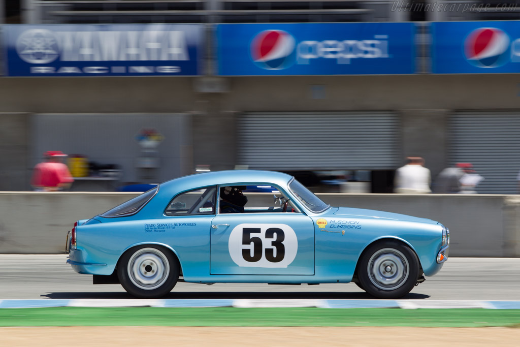 Alfa Romeo Giulietta Sprint - Chassis: AR 1493 07867 - Driver: Dan Higgins - 2014 Monterey Motorsports Reunion