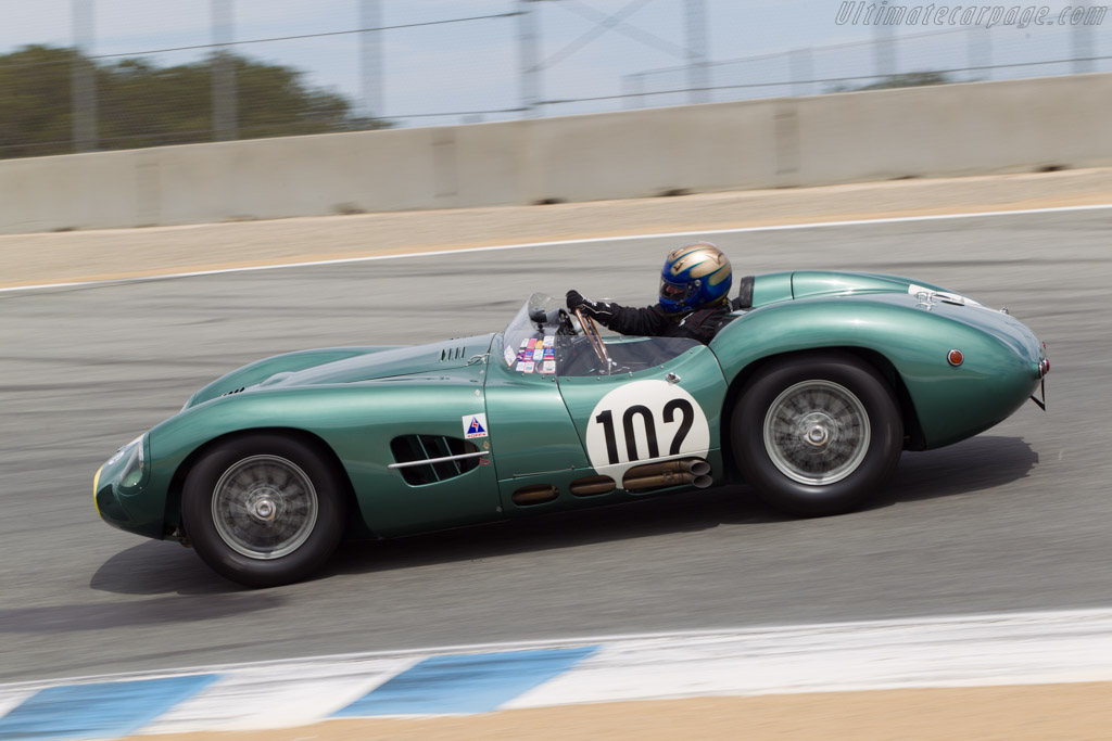 Aston Martin DBR2 - Chassis: DBR2/2 - Driver: Greg Whitten - 2014 Monterey Motorsports Reunion