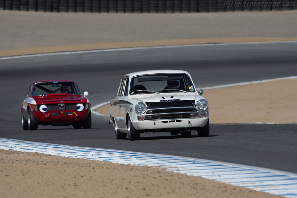 Lotus Cortina - Chassis: 74GBA74ED59971 - Driver: Steven Lawrence - 2014 Monterey Motorsports Reunion