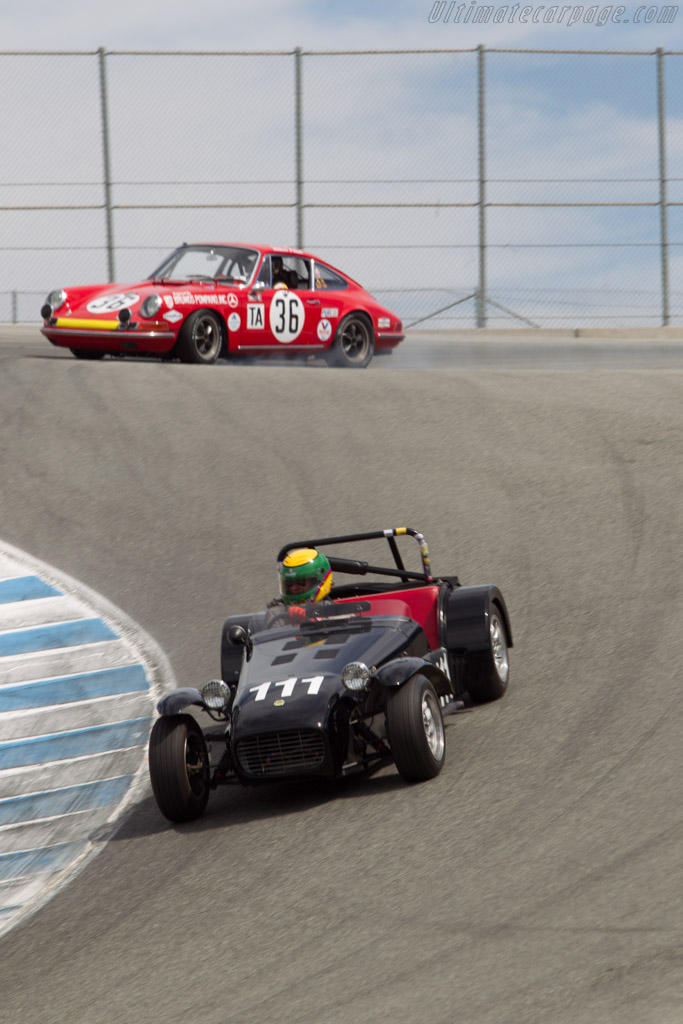 Lotus Seven - Chassis: SB2000 - Driver: Michael Taradesh - 2014 Monterey Motorsports Reunion