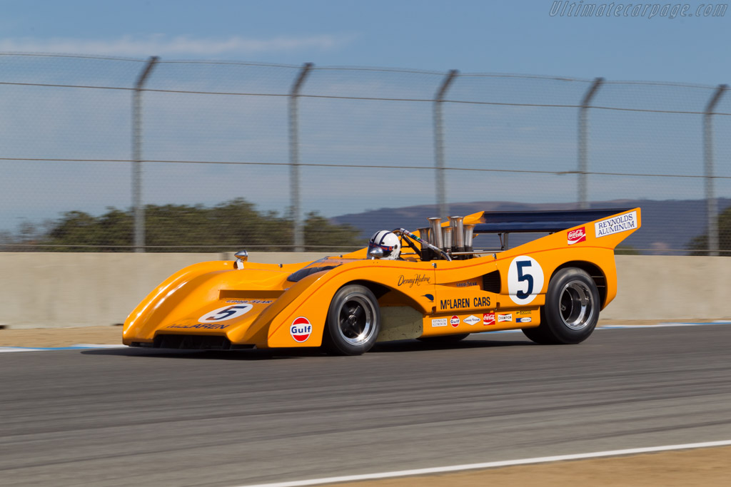 McLaren M8F Chevrolet - Chassis: M8F/2 - Driver: Chris MacAllister - 2014 Monterey Motorsports Reunion