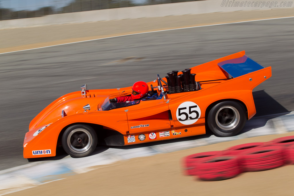 McLaren M8FP Chevrolet - Chassis: 1-72 - Driver: Robert Kauffman - 2014 Monterey Motorsports Reunion