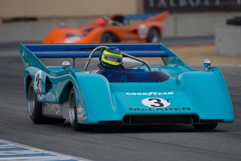 McLaren M8FP Chevrolet - Chassis: 9-72 - Driver: Jim Stengel - 2014 Monterey Motorsports Reunion