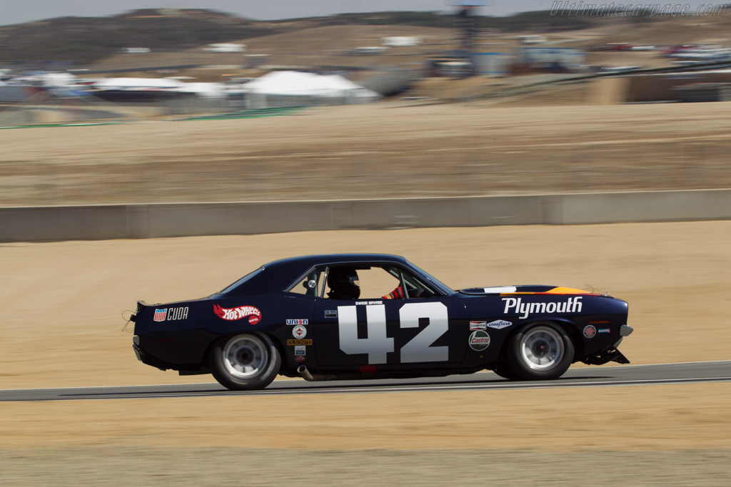 Plymouth 'Cuda   - 2014 Monterey Motorsports Reunion