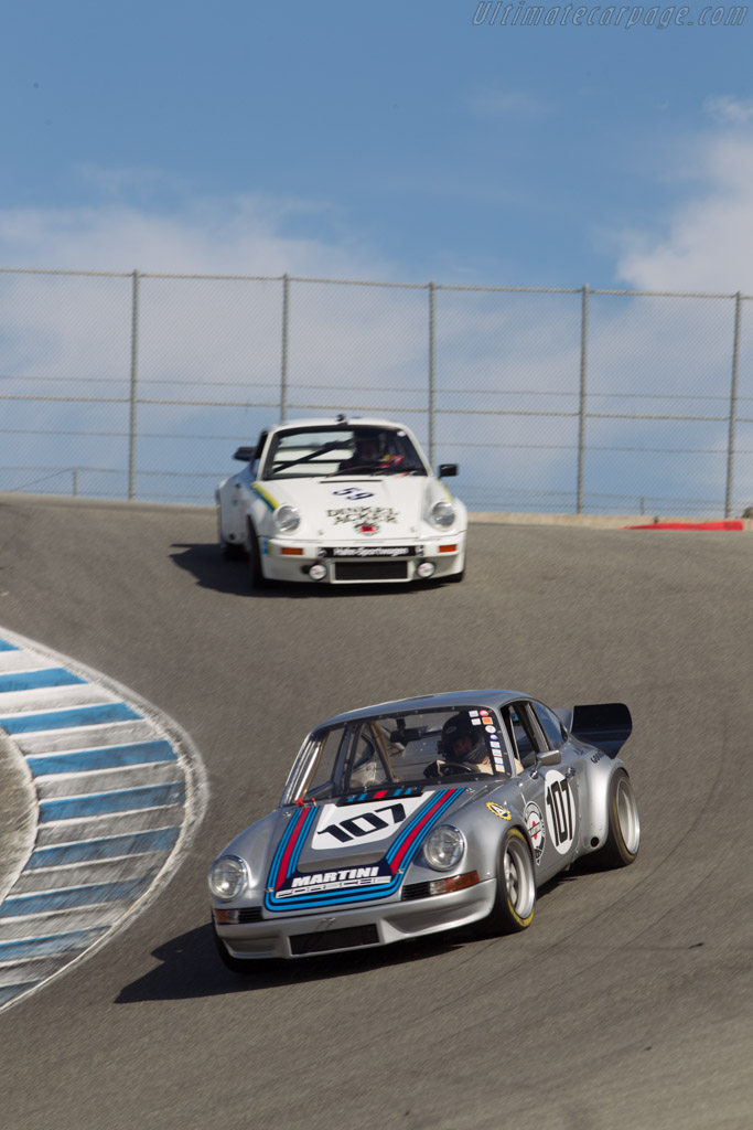 Porsche 911 Carrera RSR  - Driver: Jim Calzia - 2014 Monterey Motorsports Reunion