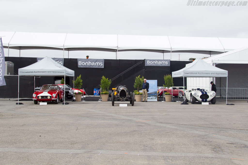 Bonhams marquee   - 2015 Monterey Motorsports Reunion