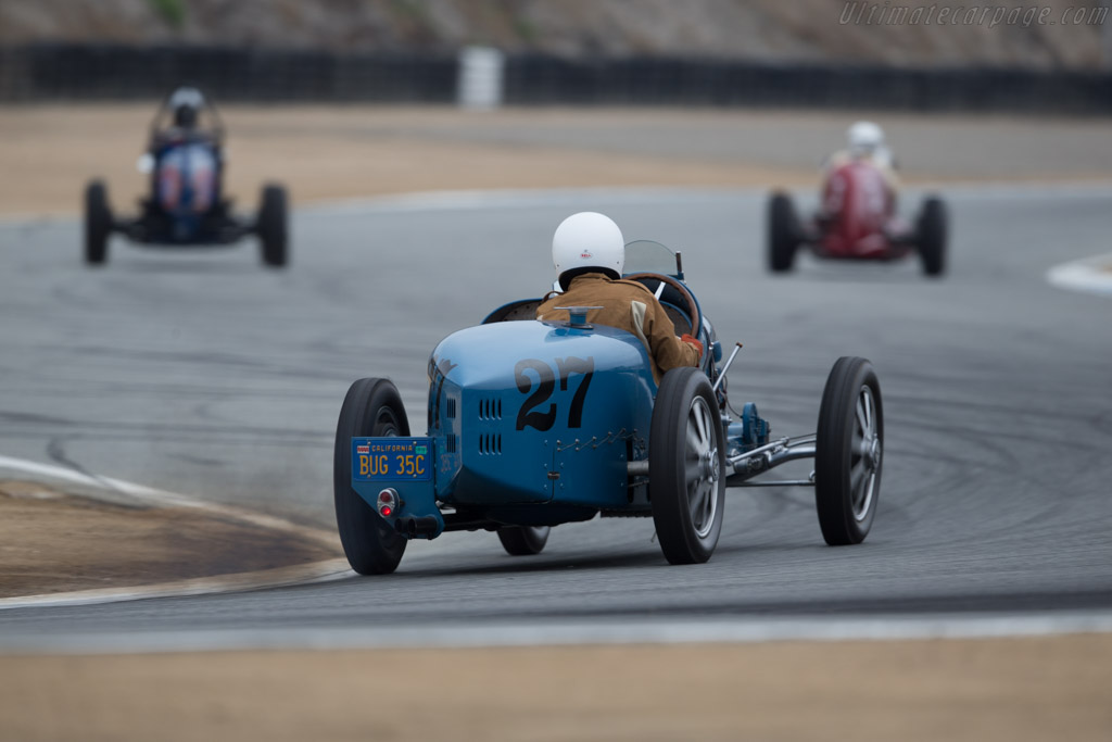 Bugatti Type 35 - Chassis: 4572 - Driver: Jan Voboril - 2015 Monterey Motorsports Reunion