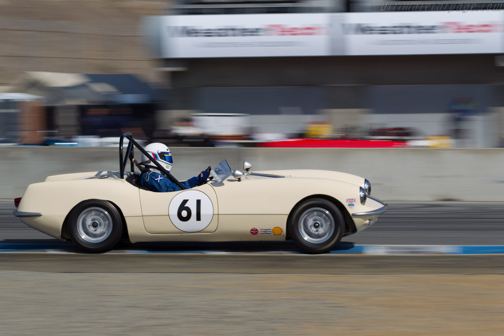Elva Courier Mk II  - Driver: William Kirkwood - 2015 Monterey Motorsports Reunion