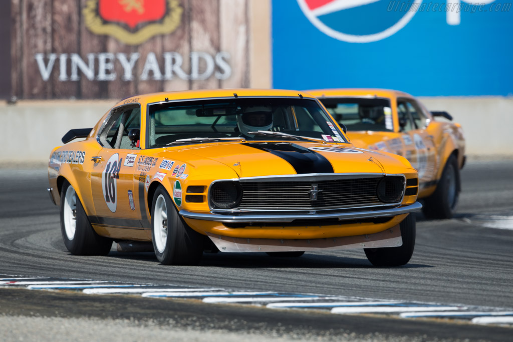 Ford Mustang Boss 302  - Entrant: Ken Epsman - Driver: Jim Hague - 2015 Monterey Motorsports Reunion