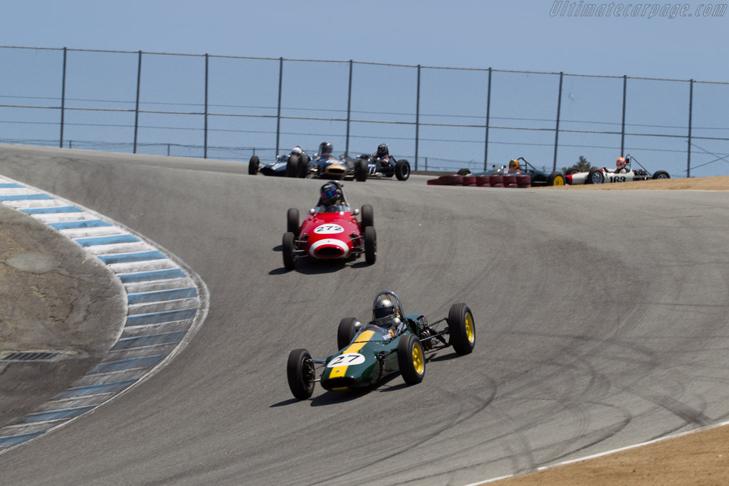 Lotus 27 - Chassis: 27/JM/22 - Driver: Chris Locke - 2015 Monterey Motorsports Reunion